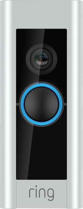 Best Buy Ring - video doorbell pro smart wi-fi - wired - satin nickel offer