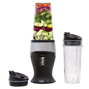 Walmart Ninja fit personal single-serve blender, two 16-oz. cups, qb3000ss offer
