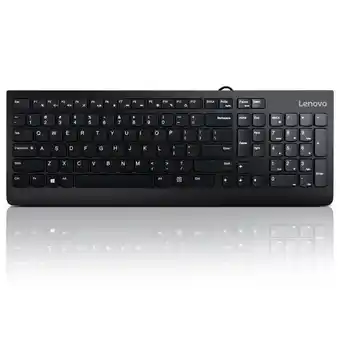 Walmart Lenovo 300 usb keyboard - black offer