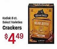 Maceys Kodiak crackers offer