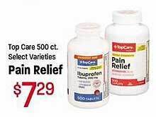 Maceys Top care pain relief offer