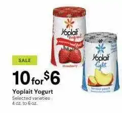 Bel Air Markets Yoplait yogurt offer