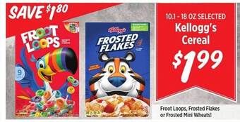 Rouses Kellogg's cereal offer