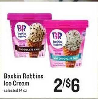 Lowes Foods Baskin robbins ice cream offer