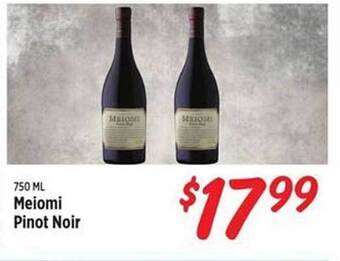 Rouses Meiomi pinot noir offer