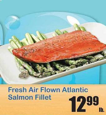 Times Supermarkets Fresh air flown atlantic salmon fillet offer
