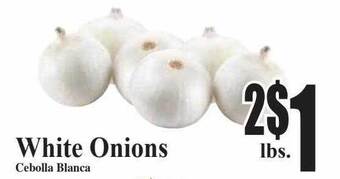 Baja Ranch White onions offer
