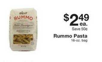 Fairway Store Market Rummo pasta offer