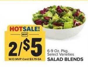 Food Lion Salad blends offer