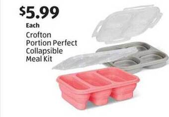 Aldi Crofton portion perfect collapsible meal kit offer