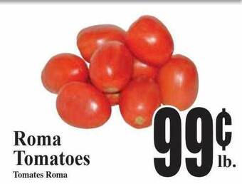 Baja Ranch Roma tomatoes offer