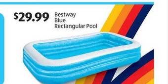 Aldi Bestway blue rectangular pool offer