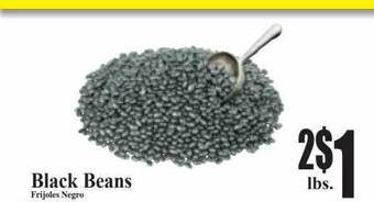 Baja Ranch Black beans offer
