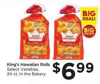 Food 4 Less King's hawaiian rolls offer