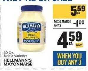 Food Lion Hellmann's mayonnaise offer