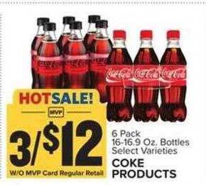 Food Lion Coke products offer
