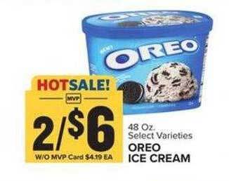 Food Lion Oreo ice cream offer