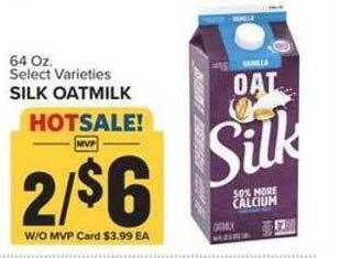 Food Lion Silk oatmilk offer