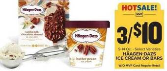 Food Lion Häagen-dazs ice cream or bars offer