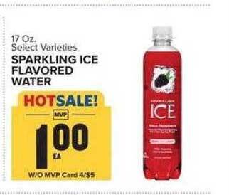 Food Lion Sparkling ice flavored water offer