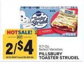 Food Lion Pillsbury toaster strudel offer