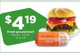 Hy-Vee Fresh ground beef offer