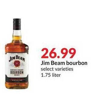 Hy-Vee Jim beam bourbon offer