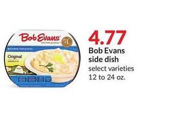 Hy-Vee Bob evans side dish offer