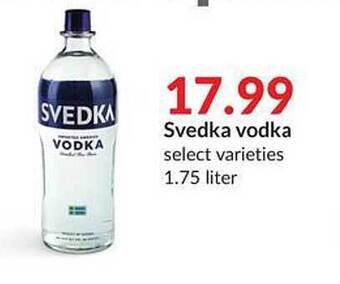 Hy-Vee Svedka vodka offer