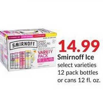 Hy-Vee Smirnoff ice offer