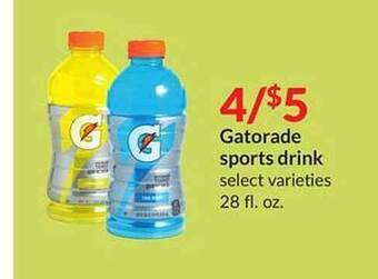 Hy-Vee Gatorade sports drink offer