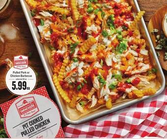 Lowes Foods Pulled pork or chicken barbecue offer