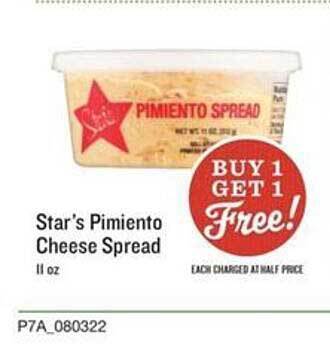 Lowes Foods Star's pimiento cheese spread offer