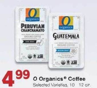 Market Street O organics coffee offer