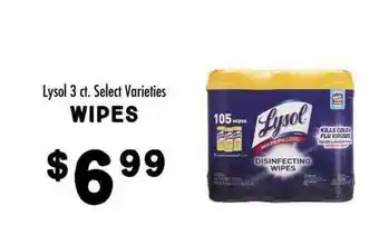 Maceys Lysol wipes offer