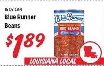Rouses Blue runner beans offer