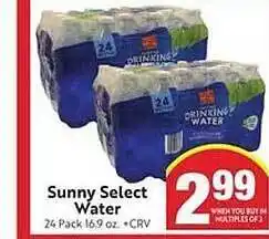 Save Mart Sunny select water offer