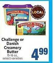 Save Mart Challenge or danish creamery butter offer