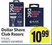 Dollar shave club razors
