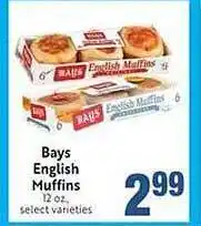 Save Mart Bays english muffins offer
