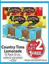 Country time lemonade