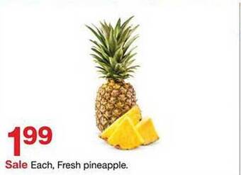 Target Fresh pineapple offer