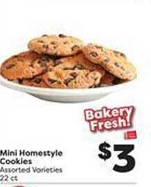 Weis Markets Mini homestyle cookies offer