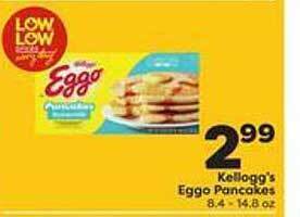Weis Markets Kellogg's eggo pancakes offer