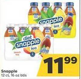 Weis Markets Snapple offer
