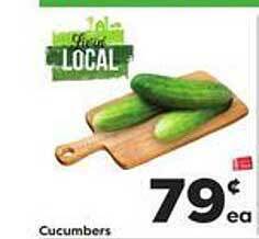 Weis Markets Cucumbers offer