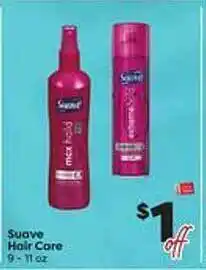 Weis Markets Suave hair care offer