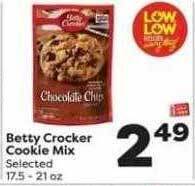 Weis Markets Betty crocker cookie mix offer