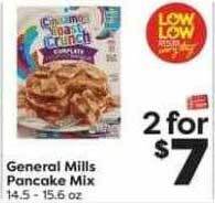 Weis Markets General mills pancake mix offer