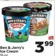 Weis Markets Ben & jerry's ice cream offer